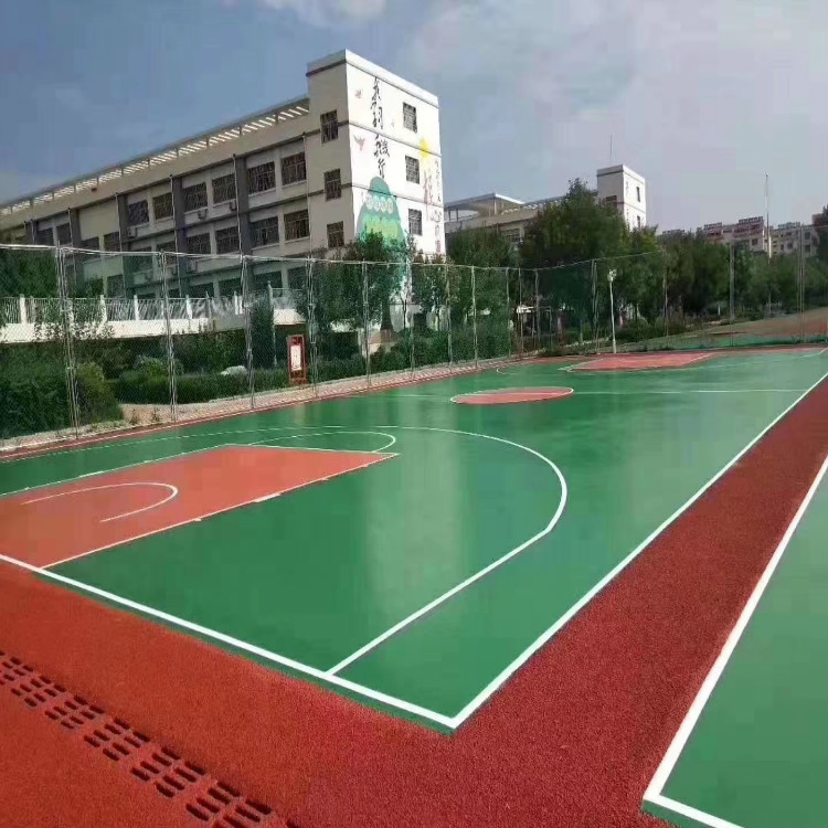 硅pu籃球場