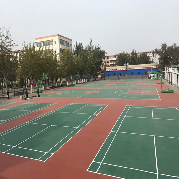 塑膠硅pu球場